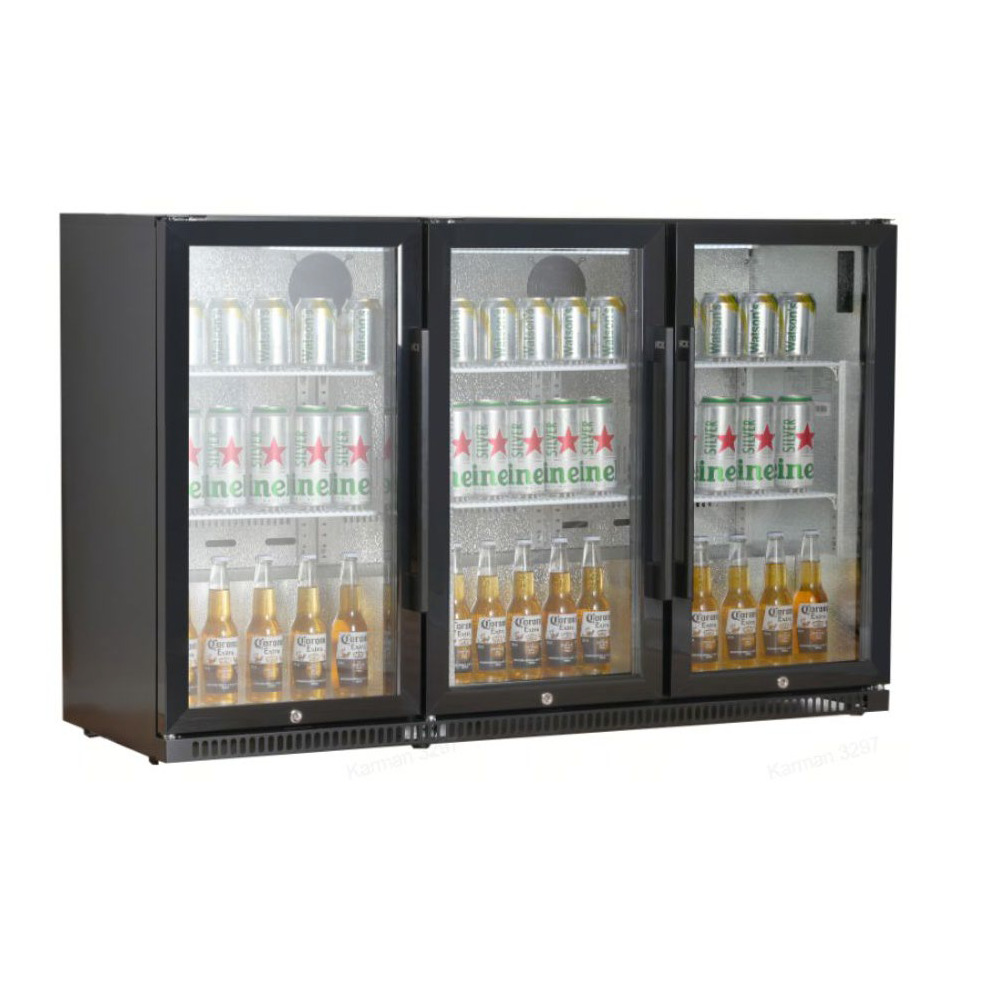 Expositor para todo tipo de bebidas 3 puertas abatibles CF-270-B