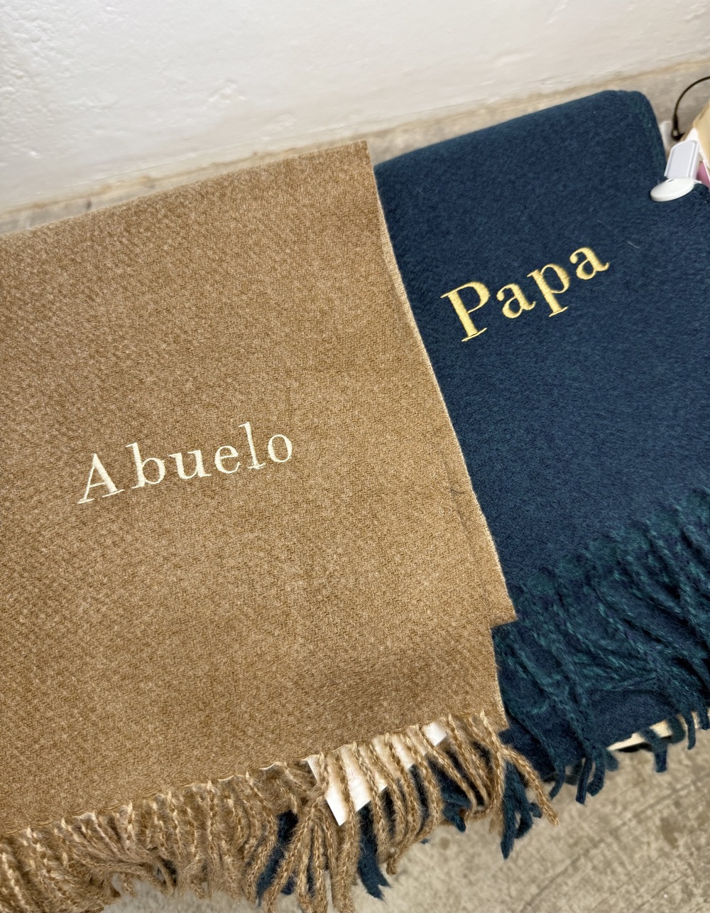 Bufanda Personalizada Nombre