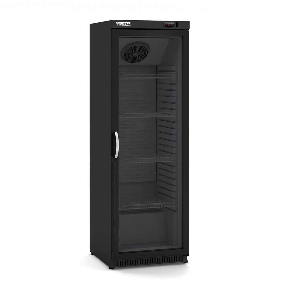 Expositor congelador Negro 348 litros EFG 348NSZ