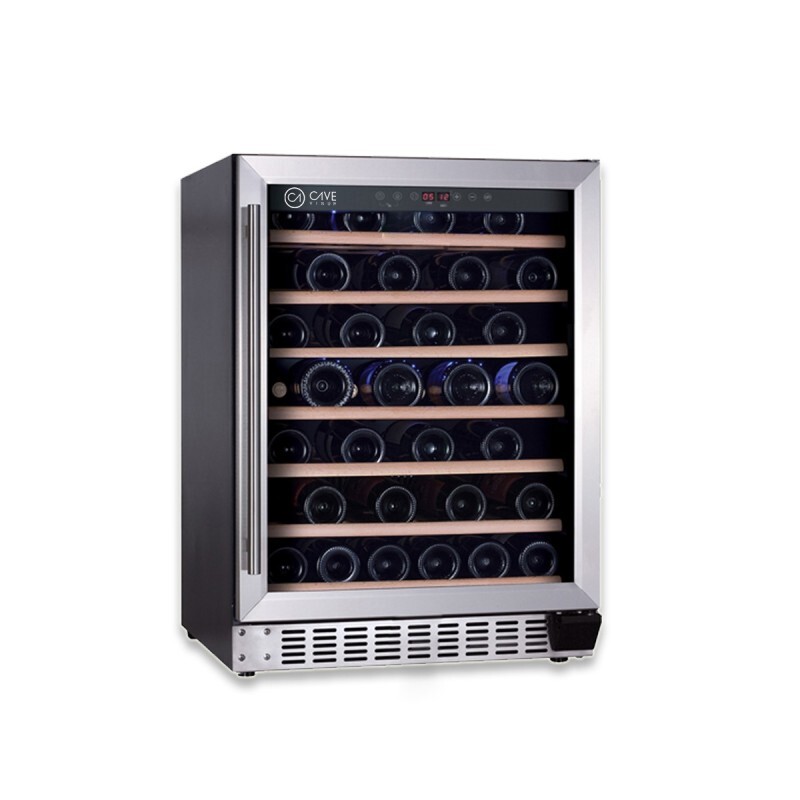 Vinoteca encastrable bajo encimera para 46 botellas CV-46-E 