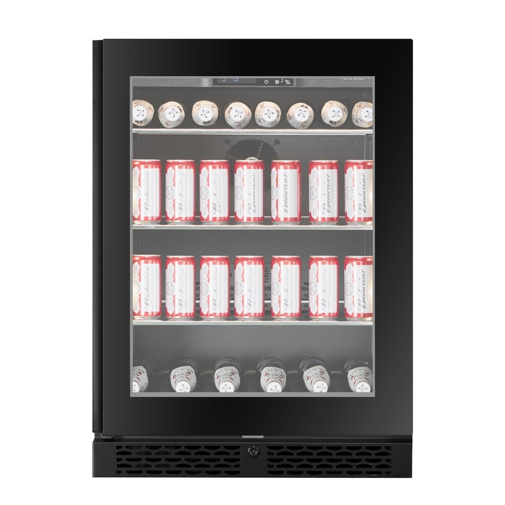 Refrigerador de bebidas 141 latas BV46S Black