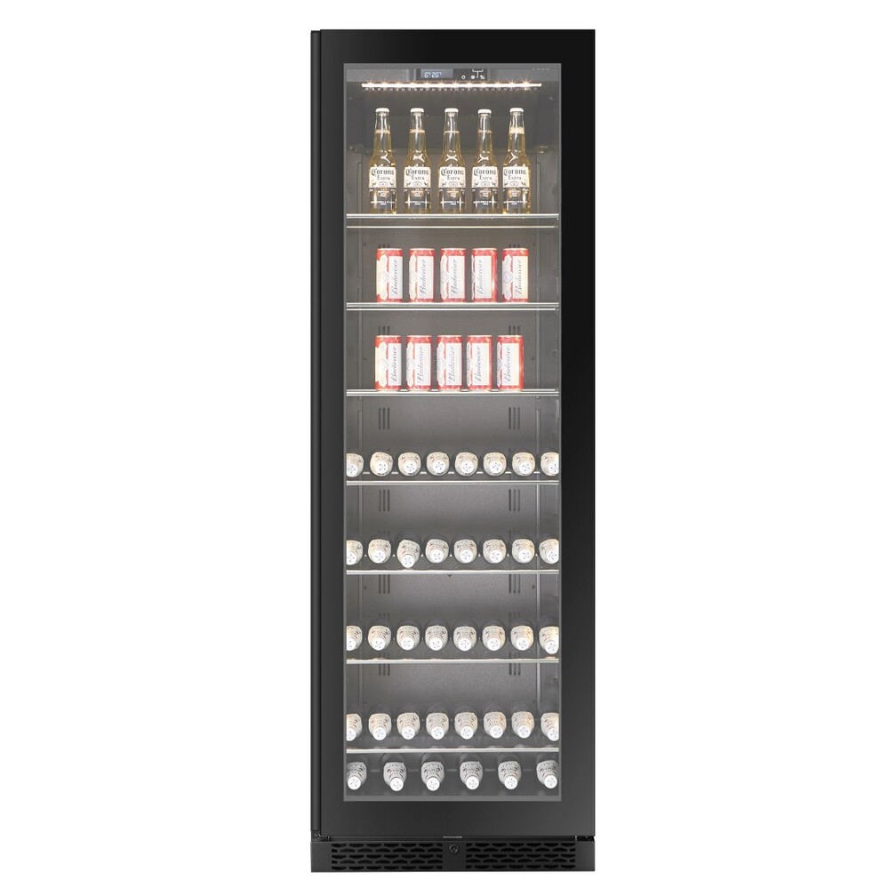 Refrigerador de bebidas 315 latas BV122S-BLACK