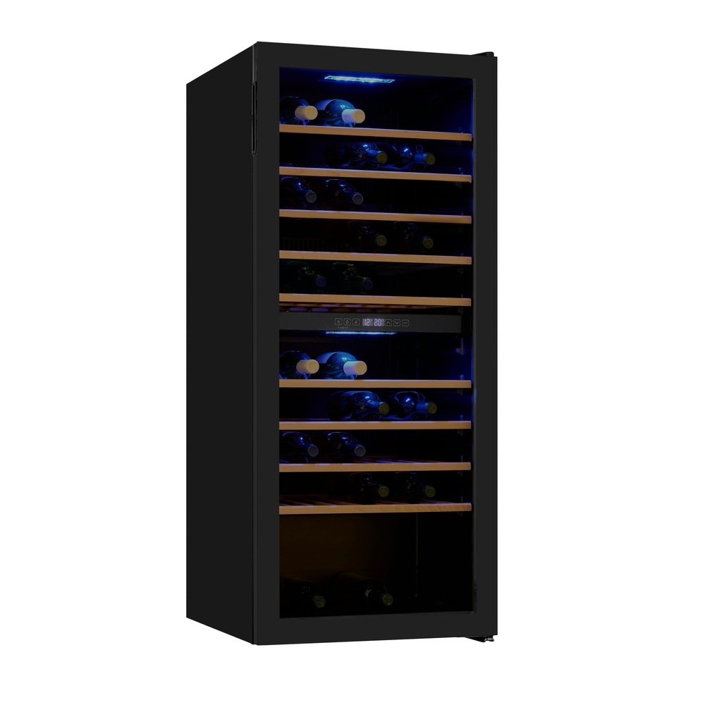 Vinoteca grande negra  WS2-114-GTE-160G 90 botellas
