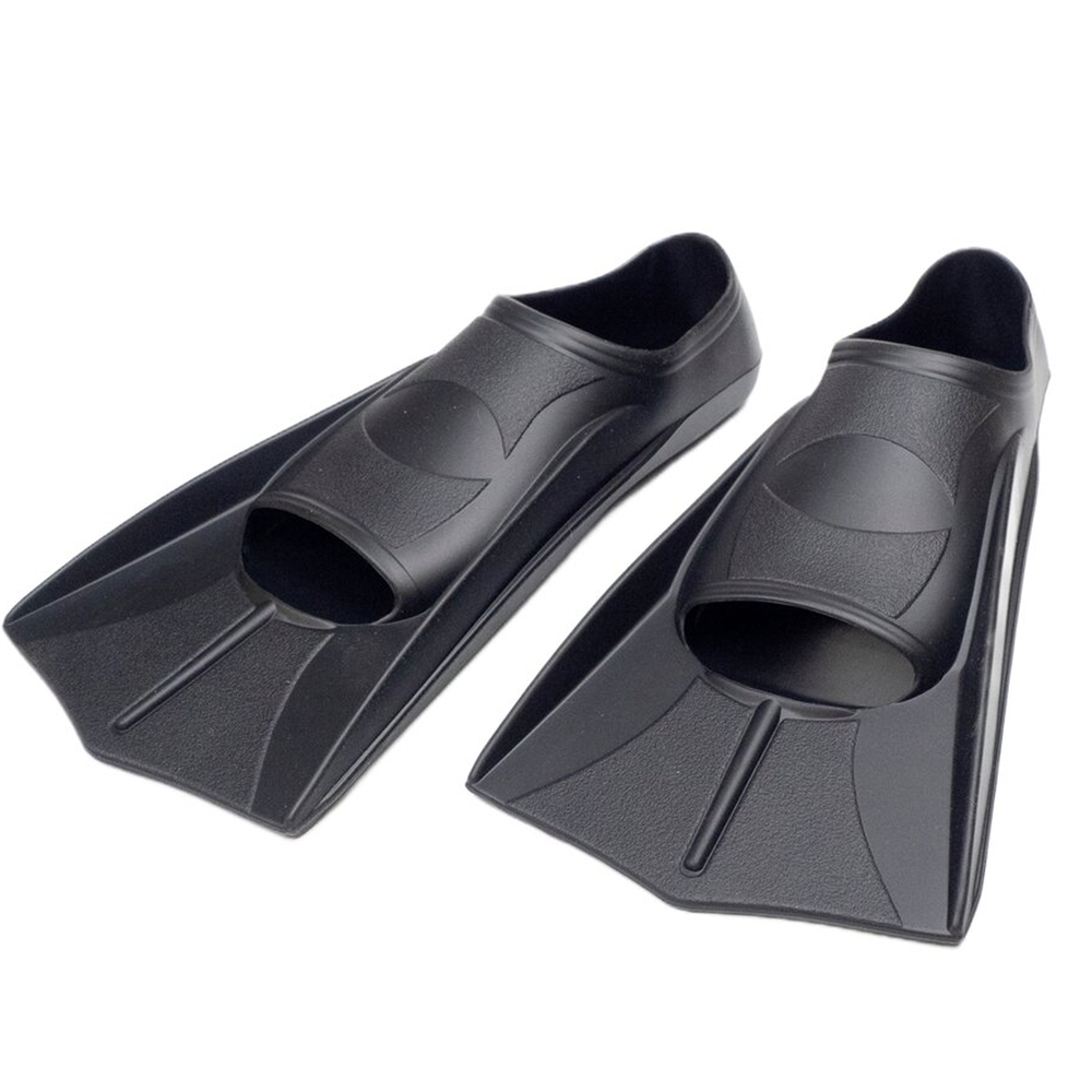 Aletas de Silicona Delfín para Natación. Pala Corta 100% Silicona. Entrenamiento de Piernas