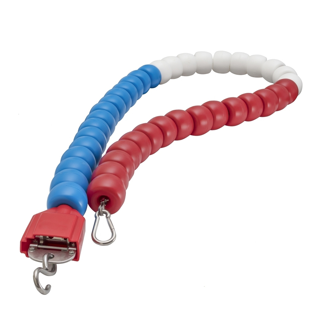 Corchera Piscina Roma 50m Mosquetón y Tensor. Línea de Flotación con Cable de Acero Inoxidable, Flotadores Donut.