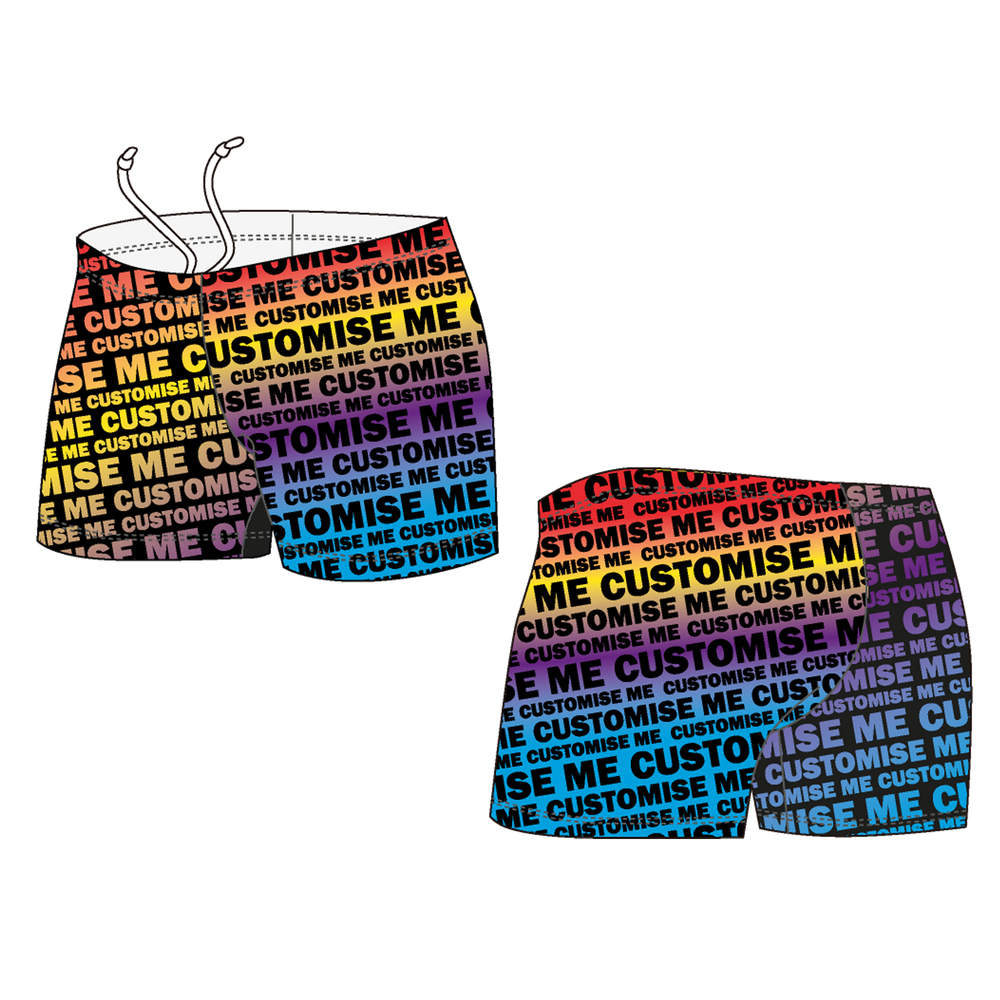 Bañador Trunk Largo Personalizable. Lycra PBT. Equipación Profesional para Clubes y Competición
