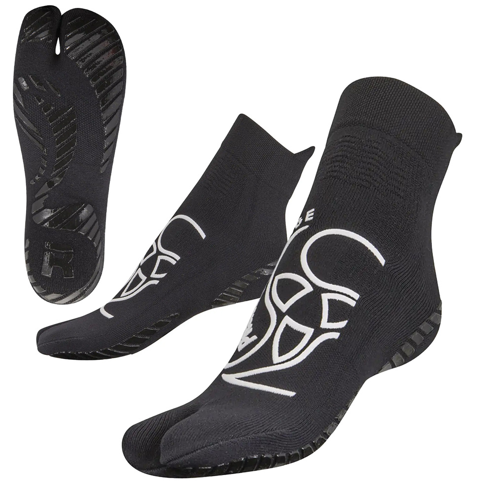 Pack 10 Uds Calcetín Pilates One Finger. Anatómico Antibacteriano y Antideslizante con Suela 100% Silicona.