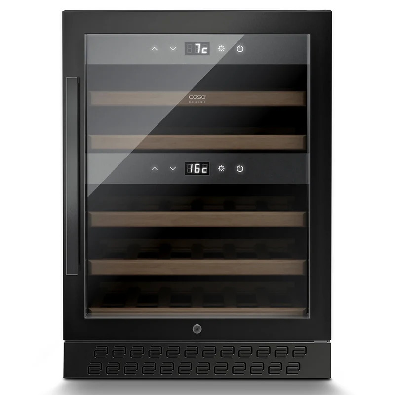 Vinoteca 40 botellas 2 zonas de temperatura Caso Design WineChef Pro 40 Black
