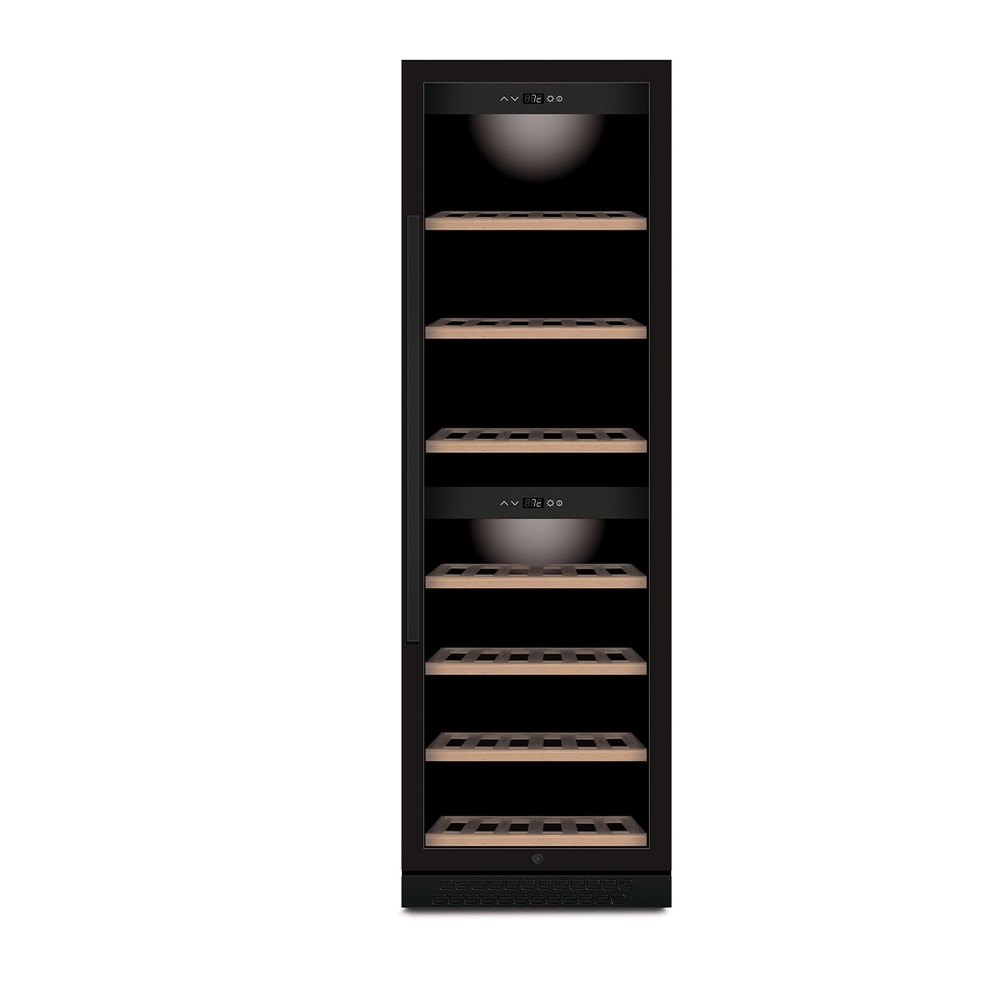 Vinoteca 180 botellas 2 zonas de temperatura Caso Design WineChef Pro180 Black