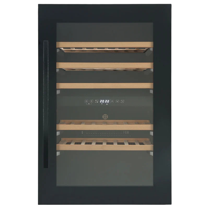 Vinoteca encastrable columna 57 botellas doble zona Caviss CLEN257TBEG 