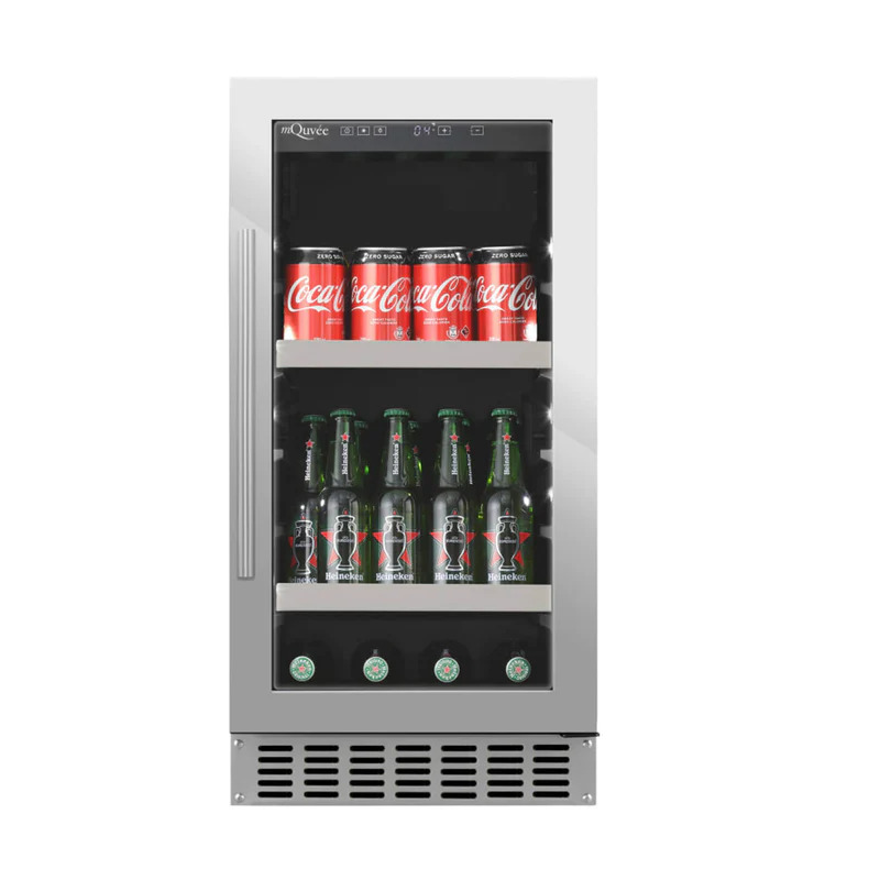 Nevera para cerveza y refrescos mQuvée BeerServer 40 Stainless