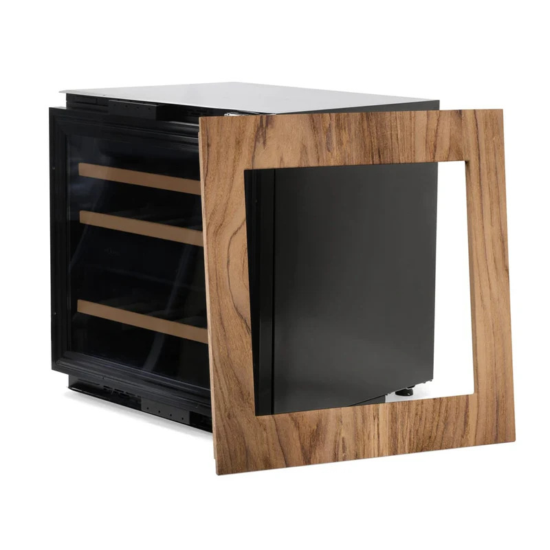 Vinoteca encastrable columna panelable  2 zonas 26 botellas mQuvée WineKeeper Exclusive 25D Panel Ready Push-Pull