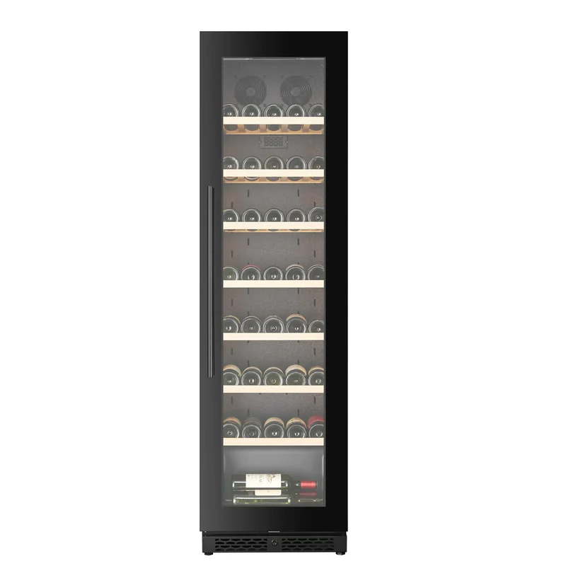 Vinoteca vertical integrable 74 botellas CELLA W82S Black