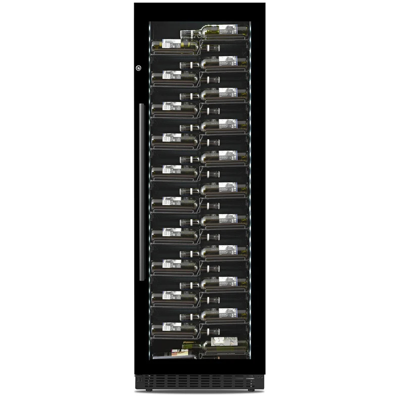 Vinoteca negra encastrable suelo 132 botellas Le Chai PRO1320M 