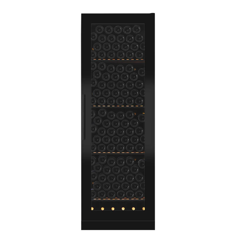 Vinoteca encastrable suelo 215 botellas mQuvée WineStore 215 Full Glass Black
