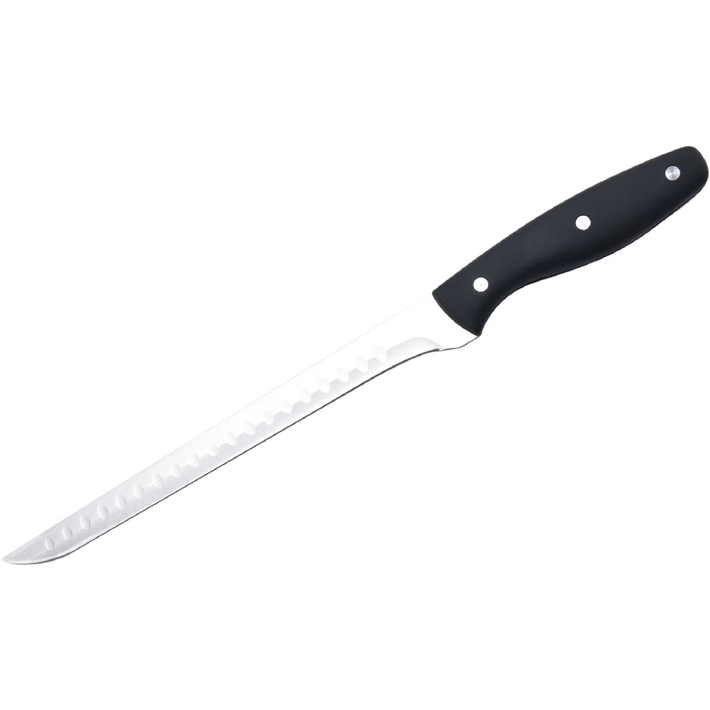 Cuchillo Jamonero Profesional con Punta Ergonómico Nerthus – Hoja 25 cm