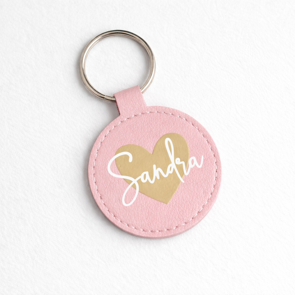 Llavero Redondo Personalizado Nombre