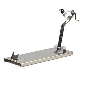 Jamonero K2 Plegable – Acero Inoxidable y Herrajes Cromados 